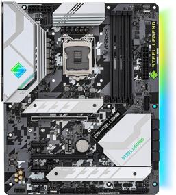 img 1 attached to ASRock Z590 Steel Legend: Совместим с процессорами Intel 10-го и 11-го поколений (LGA1200) чипсет Z590