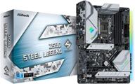 💪 asrock z590 steel legend: compatible with intel 10th and 11th gen cpus (lga1200) z590 chipset logo