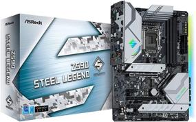 img 4 attached to ASRock Z590 Steel Legend: Совместим с процессорами Intel 10-го и 11-го поколений (LGA1200) чипсет Z590