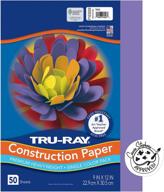 📄 seo-optimized: tru-ray heavyweight construction paper, violet, 9"x12", 50 sheets by pacon logo