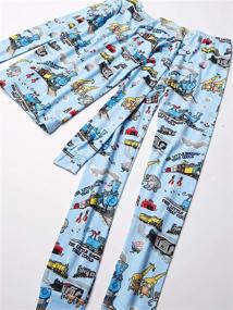 img 2 attached to 📚 Boys' Books Bed Sleeve Printed Pajama: Comfy Sleepwear & Robes Collection