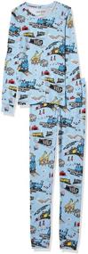 img 3 attached to 📚 Boys' Books Bed Sleeve Printed Pajama: Comfy Sleepwear & Robes Collection