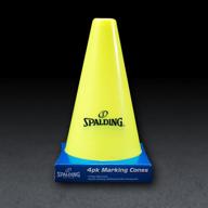 🎽 pack of 4 spalding training cones logo