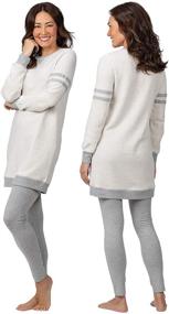 img 3 attached to 👖 Comfy and Stylish: PajamaGram Pajama Leggings for Women - Womens Pajama Sets