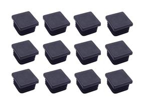 img 4 attached to 🔲 12Pcs Black Square Plastic Tubing for Versatile Usage