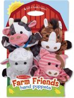 interactive farm friends puppets by 🐔 melissa & doug: engage, educate, and entertain! logo