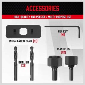 img 2 attached to 🔧 SEDY 19-Piece 19 152mm Mandrels Installation Kit