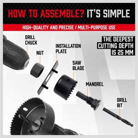 img 1 attached to 🔧 SEDY 19-Piece 19 152mm Mandrels Installation Kit