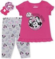 minnie unicorn legging ponytail holders: stylish girls' clothing and leggings combo logo