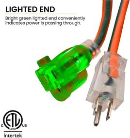 img 2 attached to 🌱 GoGreen Power GG 14050 Outdoor Extension Cord