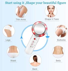 img 3 attached to 3-in-1 Body Slimming Device - Target Belly and Waist Fat Removal, Skin Rejuvenation - Beauty Massager for Face, Arms, Waist, Feet, and Belly - Promotes Toned Skin and Body