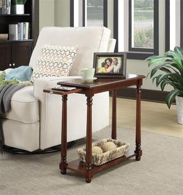 img 2 attached to Mahogany French Country Regent End Table by Convenience Concepts