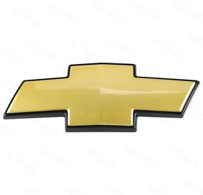 img 4 attached to Gold Front Grille Bowtie Emblem: Enhance Your 2007-2013 Chevy Avalanche & 2007-2014 Chevy Suburban Tahoe
