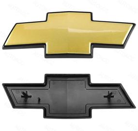 img 2 attached to Gold Front Grille Bowtie Emblem: Enhance Your 2007-2013 Chevy Avalanche & 2007-2014 Chevy Suburban Tahoe