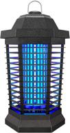 🦟 fvoai bug zapper outdoor electric - powerful mosquito zapper for effective mosquito control, fly zapper for indoor and outdoor use (black) logo