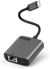 img 4 attached to 🔌 Lemorele USB C to Ethernet Adapter - RJ45 Type C to Gigabit Ethernet, 1000 Mbps with 60W Charging for MacBook Pro 2020/2019, iPad Pro 2020, Dell XPS, Samsung, Google Pixel, and More USB C Devices