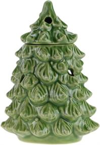 img 2 attached to STAR MOON Pluggable Fragrance Warmer Wax Melter - Christmas Decoration for Home, Dorm, Office 🎄 - No Flame, No Smoke, No Soot - Packaged with Two Bulbs - Lovely Christmas Tree Design