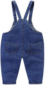 img 3 attached to 👶 Cute Casual LittleSpring Toddler Baby Boy Overalls
