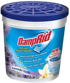 img 1 attached to Осушитель влаги Damprid Lavender Vanilla для отопления, охлаждения и улучшения качества воздуха