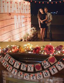 img 2 attached to Eternity Sky 19.6ft Heart String Lights: Ideal Valentine's Day Party Decorations for Wedding Proposals and Anniversaries – 60 LEDs, Indoor/Outdoor Décor (Batteries Not Included)