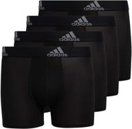🩲 adidas performance briefs underwear 4 pack: optimal boys' clothing for comfortable undergarments logo