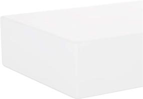 img 1 attached to 🏞️ Revitalize Your Walls with the kieragrace Stockholm Maine Floating Wall Shelf - Classic White, 12