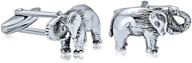 sterling patriotic republican elephant cufflinks logo
