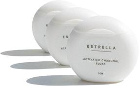 img 4 attached to 🦷 Ultimate Dental Care: Estrella Naturals Fluir Activated Charcoal Dental Floss