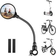 🔍 enhance bike safety with kemimoto round bicycle rearview mirror - 360° adjustable handlebar mount for mountain road bikes, electric scooters, and e-bikes logo