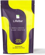 the ultimate nutritional boost: lifebar's banillamaca pea protein powder with plant-based superfoods logo