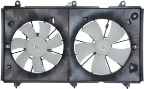 img 3 attached to 🌀 Efficient Cooling Fan Assembly for Honda Accord: TYC 620690 Radiator/Condenser Replacement