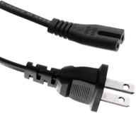 nice tq replacement us 2-prong ac power cord cable for bose wave music system awrcc1 am/fm radio cd player logo