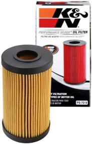 img 4 attached to 🔍 K&N Premium Oil Filter for 2005-2020 LEXUS/TOYOTA/FORD (LC500, LX570, GS F, RC F, IS F, Camry, Land Cruiser, Sequoia, Tundra, Escape) - Enhance Engine Protection with PS-7018