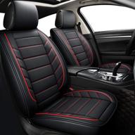 🚗 black and red seat covers - full set for focus fusion fiesta venue explorer edge renegade liberty patriot compass grand cherokee - cars, suvs, trucks logo