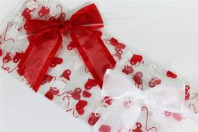 img 2 attached to Saybrook Products Valentine Cellophane Twist Tie