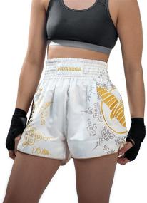 img 3 attached to 🥊 Extreme Comfort and Style: Hayabusa Falcon Muay Thai Shorts - Designed for Maximum Performance