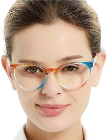 img 3 attached to 👓 OCCI CHIARI Women's Reading Glasses Stylish Reader Magnification Zero 1.0 1.5 2.0 2.5 3.0 3.5 4.0 5.0 6.0