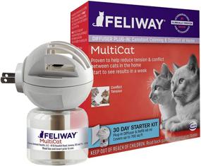 img 4 attached to 🐱 Feliway MultiCat Calming Diffuser Kit - Vet Recommended Formula to Reduce Cats' Fighting and Conflict (30-Day Starter Kit)