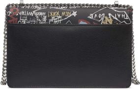 img 3 attached to DKNY Elissa Shoulder ICONIC GRAFFITI Women's Handbags & Wallets for Crossbody Bags