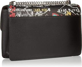 img 2 attached to DKNY Elissa Shoulder ICONIC GRAFFITI Women's Handbags & Wallets for Crossbody Bags