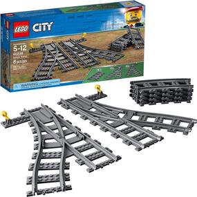 img 4 attached to LEGO 60238 Building Set: Enhanced Switch Tracks for Optimized Performance