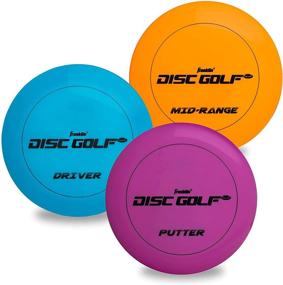 img 4 attached to Franklin Sports Disc Golf Discs Set: Perfect Starter Equipment for All Ages - Complete with Driver, Mid-Range, and Putter Discs