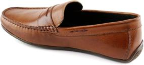 img 3 attached to 👞 Breathable Lightweight Men's Moccasins - Comfortable & Genuine Slip-On Loafers