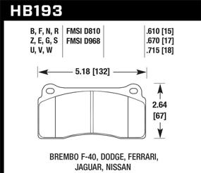 img 1 attached to Hawk Performance HB193Z 670 Керамический Тормоз