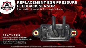 img 3 attached to 🚗 EGR Exhaust Gas Recirculation Pressure Feedback Sensor - DPFE15 Replacement - Compatible with Ford, Lincoln, Mercury Expedition, Escape, Focus, F-150