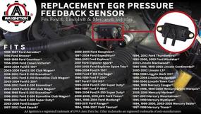 img 2 attached to 🚗 EGR Exhaust Gas Recirculation Pressure Feedback Sensor - DPFE15 Replacement - Compatible with Ford, Lincoln, Mercury Expedition, Escape, Focus, F-150