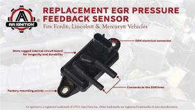 img 1 attached to 🚗 EGR Exhaust Gas Recirculation Pressure Feedback Sensor - DPFE15 Replacement - Compatible with Ford, Lincoln, Mercury Expedition, Escape, Focus, F-150