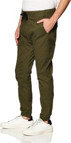 img 3 attached to Men's Basic Stretch Twill 👖 Jogger - Southpole Clothing for Active Lifestyle