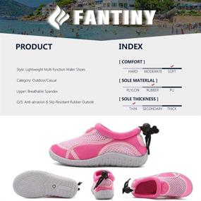 img 1 attached to 👟 Fanture Toddlers Athletic Toddler U417SSX002 Girls' Shoes: Lightweight and Supportive Footwear for Active Toddlers