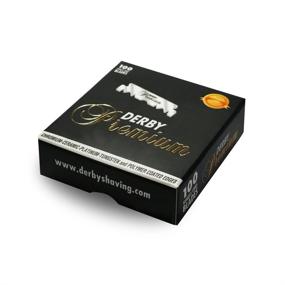 img 3 attached to Premium Black DERBY TOKAI Swedish Steel 100 Half Razor Blades